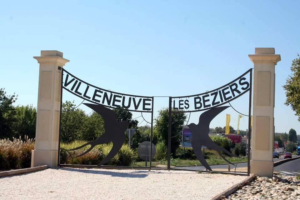 Hotel Las Cigalas Villeneuve-lès-Béziers Dış mekan fotoğraf