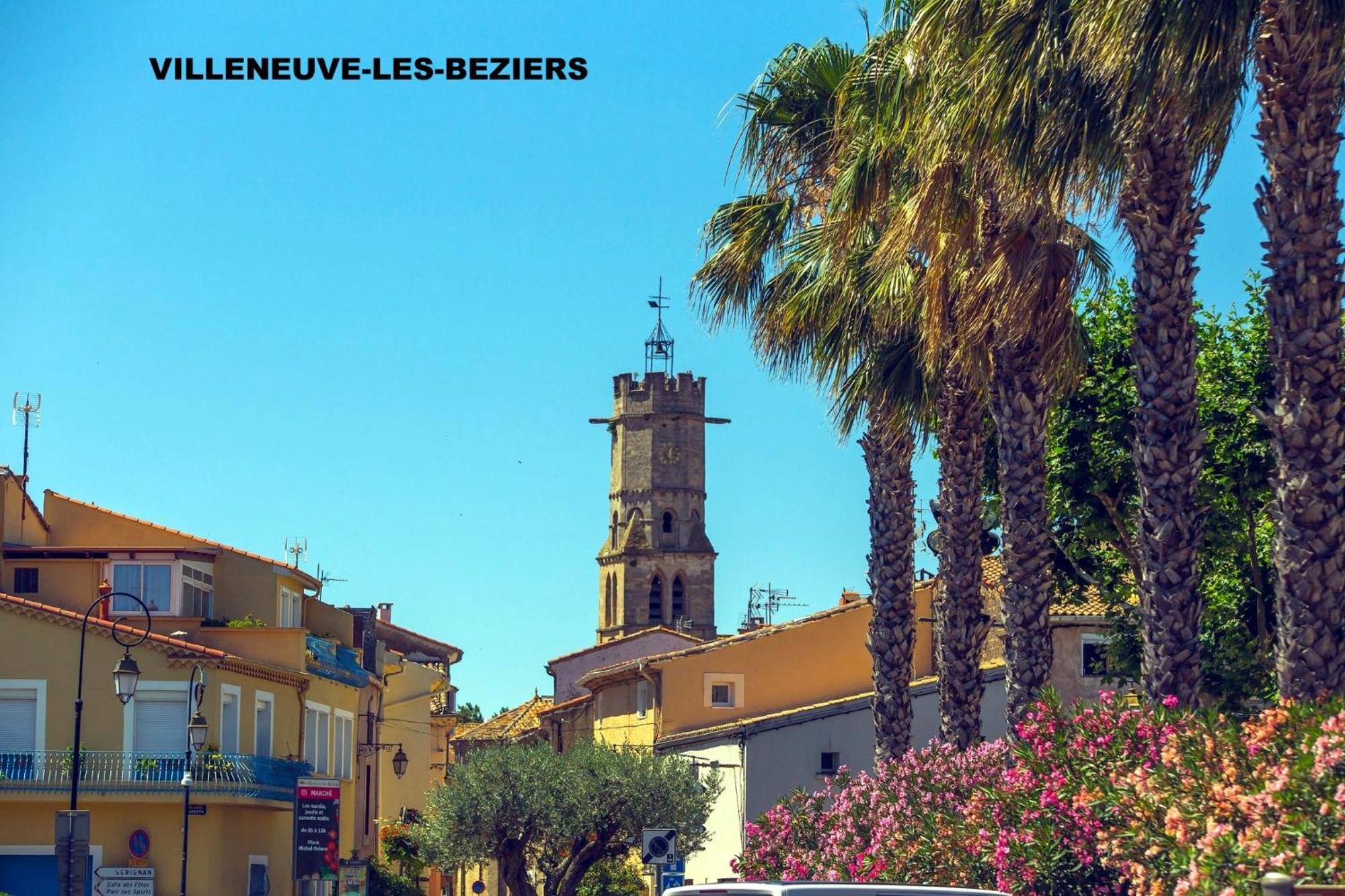 Hotel Las Cigalas Villeneuve-lès-Béziers Dış mekan fotoğraf