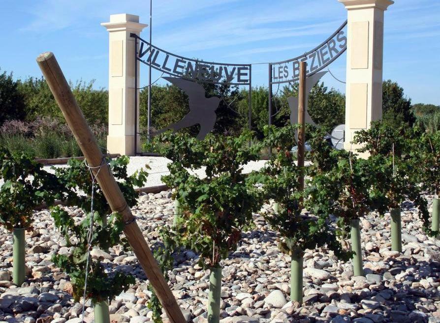 Hotel Las Cigalas Villeneuve-lès-Béziers Dış mekan fotoğraf