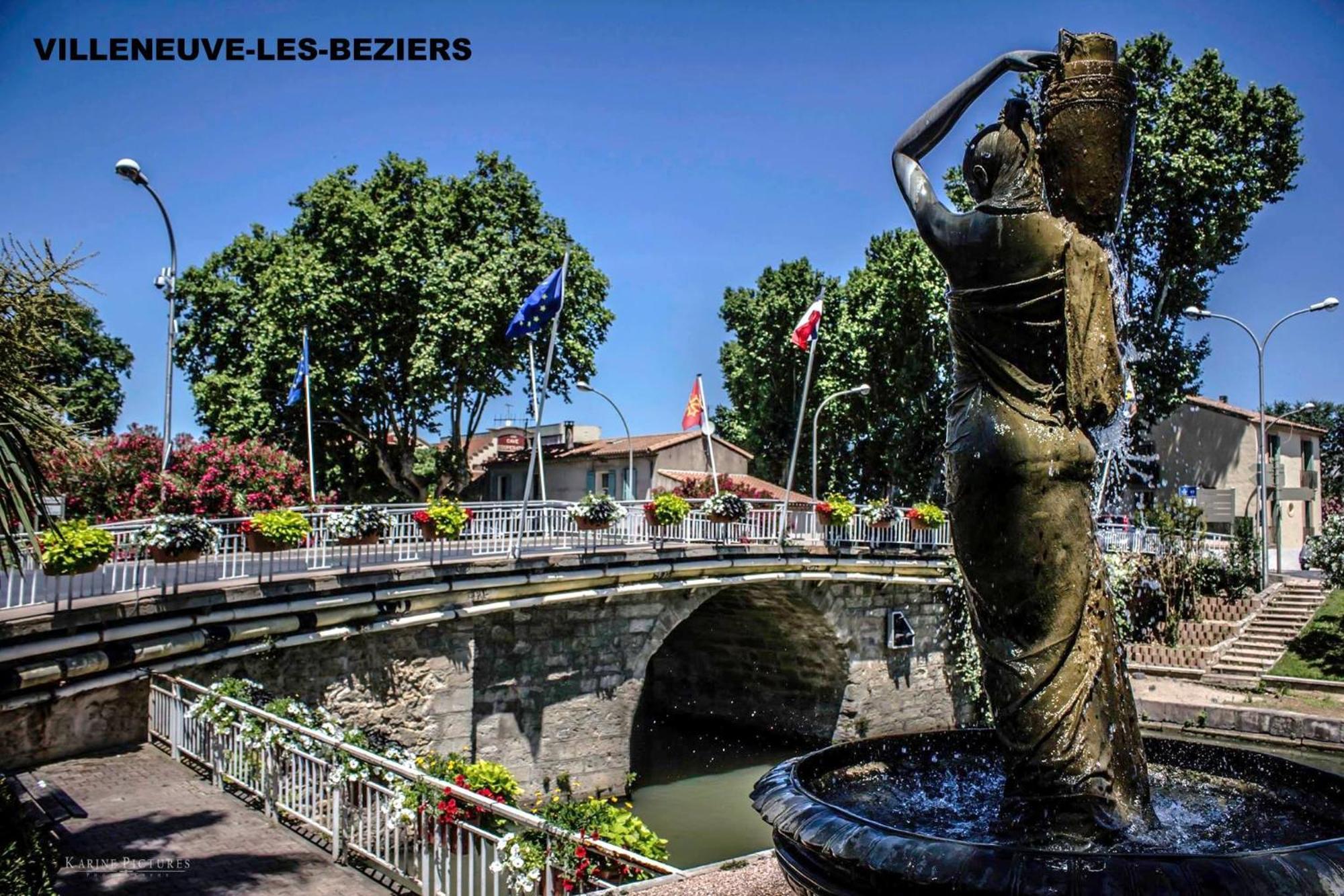 Hotel Las Cigalas Villeneuve-lès-Béziers Dış mekan fotoğraf