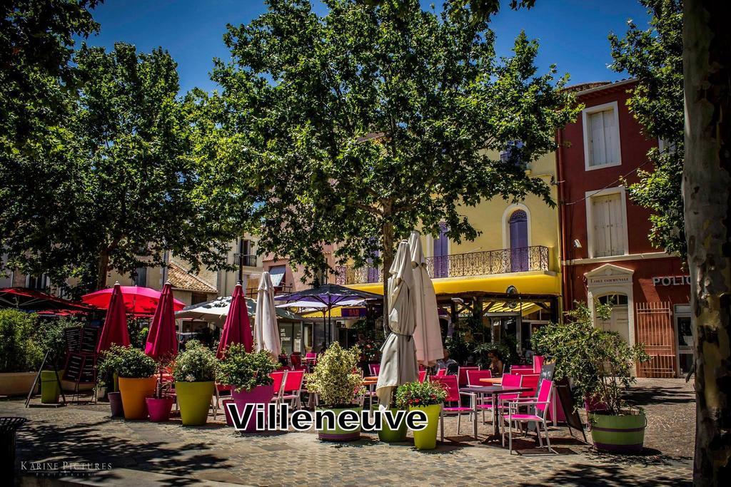 Hotel Las Cigalas Villeneuve-lès-Béziers Dış mekan fotoğraf