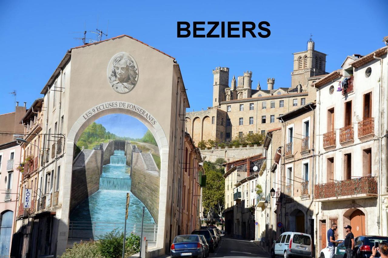 Cit'Hotel Hotel Las Cigalas Villeneuve-lès-Béziers Dış mekan fotoğraf